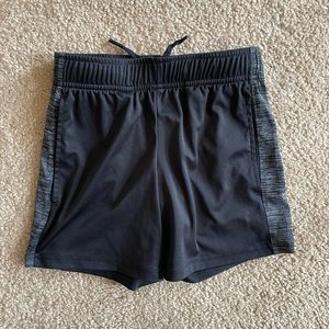 Zyia Boys Black Melange Shorts size XS (4-5) EUC
